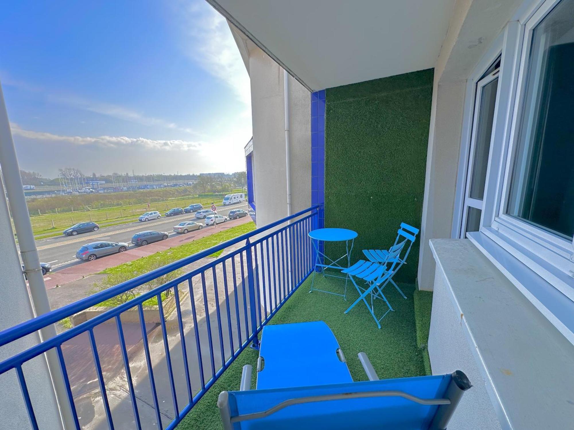 Appartement Luxe Vue Sur Mer Calais Plage Екстер'єр фото